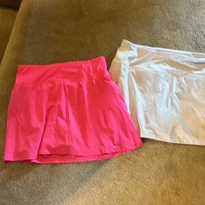 2 pairs of skorts size medium